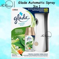 ราคา ยกลัง glade automatic เครื่องพ่นน้ำหอมพร้อมสเปรย์รีฟิล1 กระป๋อง ได้รับ 4 กล่อง (19470855525)