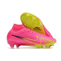 ราคา Mercurial 15 football shoes Air Zoom air cushion waterproof knitted FG high top C Ronaldo CR7 grass low top training game (20530966844)