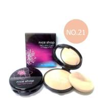 ราคา NICE SHOP TWO WAY CAKE แป้งเค้กไนท์ช็อป แป้งเค้กควบคุมความมัน แป้งพัฟผสมรองพื้น (411738476)