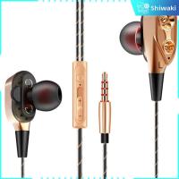 ราคา Shiwaki 3 5mm Earphones Stereo Bass in Ear Headphones with (20844808431)