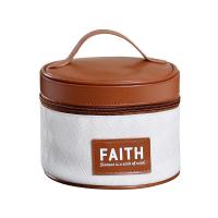 ราคา DANLE จัดส่งฟรี กระเป๋ากล่องเครื่องสำอางทรงกลมสำหรับเดินทางกระเป๋าใส่เครื่องสำอางค์กระเป๋าเครื่องสำอางหรูหราถุงซักผ้า (19671719719)