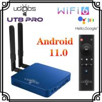 ราคา UGOOS UT8 PRO DDR4กล่องทีวี11 0 8GB RAM 64GB รอม WiFi6 RK3568กล่องสมาร์ททีวี UT8รีโมทคอนโทรลเสียง BT 4G 32G ชุด Top BOX Uso70d (19690334376)