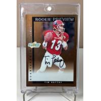 ราคา TIM RATTAY ROOKIE AUTOGRAPH การ์ดสะสมอเมริกันฟุตบอล NFL SCORE ROOKIE CARD San Francisco 49ers (20575969091)