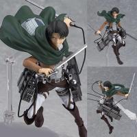 ราคา 15cm high PVC Figma ฟิกม่า Model Figure ฟิกเกอร์ โมเดล Attack on Titan ผ่าพิภพไททัน รีไวล์ Eren เอเลน Mikasa มิคาสะ ของเล่น Attack on Titan Mikasa Ackerman PVC Figure Changeable Face Anime Action Figu