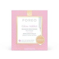 ราคา FOREO Glow Addict Enhanced Brightening Pearl Infused Mask 6 masks โฟรีโอ มาสก์ผสมไข่มุก เพิ่มความกระจ่างใส 6แผ่น (20784269659)