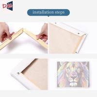ราคา ระบายสีด้วยตัวเลข40 50ซม กรอบรูปดีไอวายระบายสีด้วยมือภาพวาดสีน้ำมันรูปแมวน่ารักการบีบอัดมือวาดด้วยมือการตกแต่งของขวัญวันเกิดชีวิตในบ้าน (17248870253)