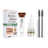 ราคา Jaysuing Brow Bliss ชุดสีย้อมคิ้วกึ่งถาวรกันน้ำและกันเหงื่อได้อย่างรวดเร็วสีย้อมคิ้วแต่งหน้าคงทนสีธรรมชาติเครื่องสำอาง3สี (20871051400)