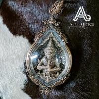 ราคา เหรียญหล่อท้าวเวสสุวรรณ เนื้อทองทิพย์พร้อมกรอบ (17665879189)