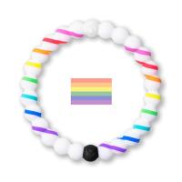 ราคา Pride Stripe Lokai Bracelet กำไลข้อมือแบรนด์รักษ์โลก นำเข้าจากประเทศอเมริกา สินค้าพร้อมส่ง (15954484873)