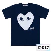 ราคา พร้อมส่ง D37 เสื้อผู้ชาย ผู้หญิง S XXXL PLAY COMME des GARCONs Men size สีเนวี่ (17166962983)