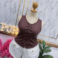 ราคา เสื้อครอปสาวอวบ อก38 48 ยาว19 สานด้านหน้า น่ารักเซ็กซี่มาก รุ่นกล้ามสานหน้า (19720180369)