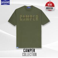 ราคา AQUANINE เสื้อยืด รุ่น CAMPER เสื้อยืดคอกลม มินิมอล ลิขสิทธิ์แท้ (12533245193)