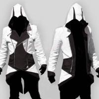 ราคา Halloween Christmas Cosplay Conner Jacket Hooded Costume Assassins Creed Medieval Palace Retro Tuxedo (20040390185)