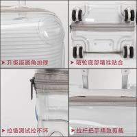 ราคา Original is suitable for Samsonite V22 shell type trolley case protective cover 82Z luggage cover without disassembly fully transparent case cover (20008554250)