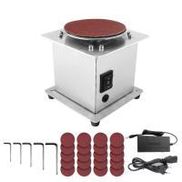 ราคา เครื่องเหลาขอบไฟฟ้าเครื่องขัดกระดาษทรายขนาดเล็กเซ็นเซอร์อัจฉริยะ7ปรับความเร็วได้20กระดาษทรายทรงกลมแบบ DIY มีกาวในตัวเครื่องขัดส้นเท้าขัดทรายสำหรับขัดไม้พลาสติกโลหะ (18807659959)