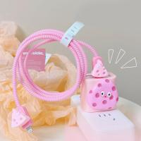 ราคา ร้าน Akula สายเคเบิลแบบ4 In 1ตัวป้องกันสายลำโพงเครื่องชาร์จ USB 20W กัดสำหรับ iPhone 13 14 Pro Max USB ปกป้องสายแบบเกลียว (20074859015)