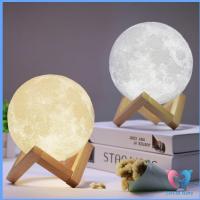 ราคา Dovin โคมไฟพระจันทร์ มี 3 ขนาด LED เปลี่ยนสีได้ ไฟพระจันทร์ โครมไฟห้องนอน โคมไฟห้องนอน Moon light A611 (12801787056)