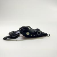 ราคา กบยางมีขา ใบหลิว เบ็ด BKK 2 0 กบยางใบหลิวมีขา เบ็ด 2 0 คม แข็ง มี 3 สี (4754698886)