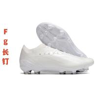 ราคา X series Messi football shoes high end fully knitted waterproof FG spikes TF broken spikes artificial grass competition training shoes (20610115807)