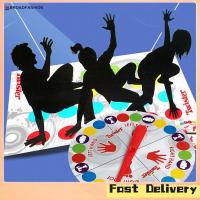 ราคา Broadfashion Fun Twister Educational Toy Game Pad for Kids Adult Sports Moves (20701219013)