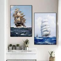 ราคา ภาพแอบสแตรกต์รูปทิวทัศน์ท้องทะเลแล่นเรือใบภาพวาดบนผืนผ้าใบผ้าใบศิลปะบนผนังการพิมพ์รูปภาพผ้าใบสำหรับภาพห้องนั่งเล่นตกแต่งบ้าน1ชิ้นกรอบภายในทำจากไม้หรือไร้กรอบ หรือกรอบอะลูมินัมอัลลอยสีต่างๆ (1968074673