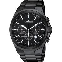 ราคา Citizen Quartz Mens Watch Stainless Steel Classic Black Bracelet Black Dial (16936226300)