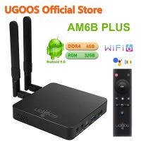 ราคา UGOOS AM6B กล่องทีวีบวก4GB 32GB Amlogic S922X J 2 2GHz สมาร์ททีวีกล่องทีวี9 0 5G WiFi บลูทูธ4K HD กล่องสมาร์ททีวีเซ็ทท็อปบ็อกซ์ Uso70d (19689921673)