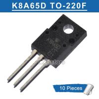 ราคา 10 ชิ้นเดิม TK8A65D TO 220F k8a65d TO 220 tk8a65w k8a65w tk8a65 TO220F 650 โวลต์ 8A MOSFET ทรานซิสเตอร์ใหม่ (815662237)