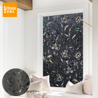 ราคา ฟิล์มติดกระจกสูญญากาศ ยาว2เมตร ลายดอกไม้ Window film สติ๊กเกอร์ฝ้าติดกระจกหน้าต่าง แผ่นฟิล์มความเป็นส่วนตัว ฟิล์มฝ้าติดประตู หน้าต่าง (20962428882)