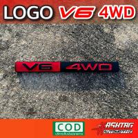 ราคา เพลทอลูมิเนียมโลโก้ V6 นูนหนา ทนทาน ดุดัน ชาว Raptor V6 ห้ามพลาด (17244394985)