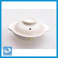 ราคา ส่งไวจากไทย หม้อดินเผา หม้อชาบู หม้อเคลือบดินเผา 0 4 ลิตร 111 5511Kannyu สีขาว (548464369)