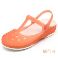 ราคา Summer Women Mules Clogs Beach Breathable Mary Janes Sweet Slippers Womans Sandals Jelly Shoes Cute Garden Shoes Clog For Woman (11796617684)