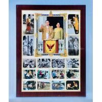 ราคา กรอบวิทยศาสตร์ภาพรวมพระราชกรณียกิจ รัชกาล9 ขนาดรวมกรอบ17X22 นิ้ว (1047090858)