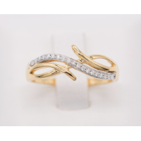 ราคา Happy Jewelry แหวนเพชรแท้ ทองแท้ ลายสวยงามดั่งเกลียวคลื่น ทองแท้ 9k 37 5 ขายได้ จำนำได้ ME523 (2323302650)