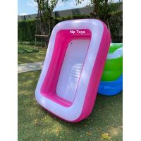 ราคา Toykidsshop สระว่ายน้ำเป่าลม สระว่ายน้ำเด็ก สีสันสดใส ทรงสี่เหลี่ยม ขนาด150 100 40ซม No SP 150 (17827906316)