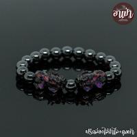 ราคา อาเป่า หินเฮมาไทต์ แร่เฮมาไทต์ Hematite ขนาด 10 มิล ประดับปี่เซียะ 5 ธาตุ 1 คู่ ปี่เซียะเปลี่ยนสี ปี่เซียะ 5 สี คัดหิน กำไลหินสี กำไลหินนำโชค (17544179477)
