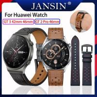 ราคา สายนาฬิกาหนัง สำหรับ Huawei Watch GT 3 ร์ทวอทช์ 42mm 46mm สาย สำหรับ Huawei Watch GT 3 SE Watch GT 2 Pro 46mm สายนาฬิกาสำรอง (5465290870)