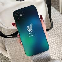 ราคา Casing หรับ iPhone 11 12 Mini X Xs XR Pro Max 6 6s 7 8 6 7 8 Plus 5 5s SE 2020 LU55 Liverpool FC Pattern Phone เคสโทรศัพท์ อ่อนนุ่ม TPU Black ปก (19711172177)