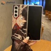ราคา JieHui สำหรับ Samsung Z Fold5 PC Frosted White luffy solon เคสโทรศัพท์แฟชั่น (20055896147)