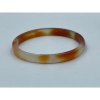 ราคา Orange agate bangle for kids กำไลหินอาเกตสีส้มสำหรับเด็ก (9440687504)