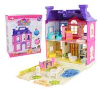 ราคา Spot parcel post Play House Castle House Princess Doll House Small Villa Dream Mansion Simulated Room Dream Girl Toy House (19303462572)
