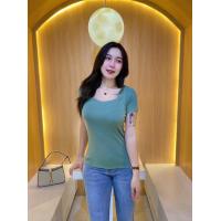 ราคา เสื้อยืดนมโต คอเหลี่ยมรัดรูป (14411689803)