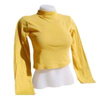 ราคา เสื้อคอเต่าแขนยาว เอวลอย เสื้อครอปเอวลอย (12295390994)