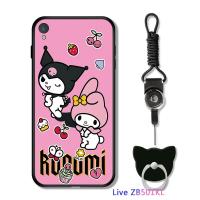 ราคา ฟรีแหวนนิ้วมือ Lanyard ECASE เคสมือถือเคสโทรศัพท์เคส ASUS Zenfone Max M1 ZB555KL X00PD Max Pro M1 ZB601KL ZB602KL X00TD Live ZB501KLCase สำหรับการ์ตูนเด็กหญิงเด็กชาย My Melody ปลอกซิลิโคน TPU กรณีโทร 