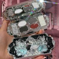 ราคา Flower Knows Swan Ballet Eyeshadow Delicate Matte Glow Shimmer Waterproof 6 Color Glitter Eye Shadow Palette Beauty Cosmetics (20682010199)