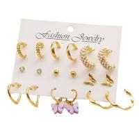 ราคา Girl Gift Earrings Butterfly Jewelry Earrings Geometric Butterfly Earrings Acrylic Heart Earrings Circle Dangle Earrings (20423978835)