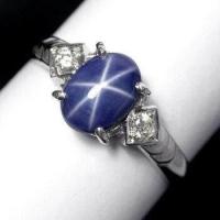 ราคา แหวนเงินแท้ 925 พลอยไพลินสตาร์ แซฟไฟร์ น้ำหนัก 1 76 กะรัต ขาสวยเนื้อเนียนค่ะ (417424648)