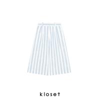 ราคา Kloset Horseshoe Wide Leg Pants RS22 P001 กางเกงขา3ส่วน กางเกงผ้าลาย กางเกงผู้หญิง กางเกงแฟชั่น (19736953242)