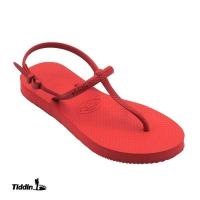 ราคา รองเท้าแตะรัดส้น รองเท้ารัดส้น ยางพาราแท้ รองเท้าแฟชั่นหญิง ยี่ห้อ Tiddin ใส่ไปทะเล ใส่เที่ยว ใส่สบาย นุ่ม ถนอมเท้า (15113930291)