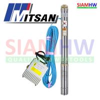 ราคา MITSAN 4MSB4Q10S 0 75 ปั๊มบาดาล 1HP 10S H Max 65m 140L m (21192706564)